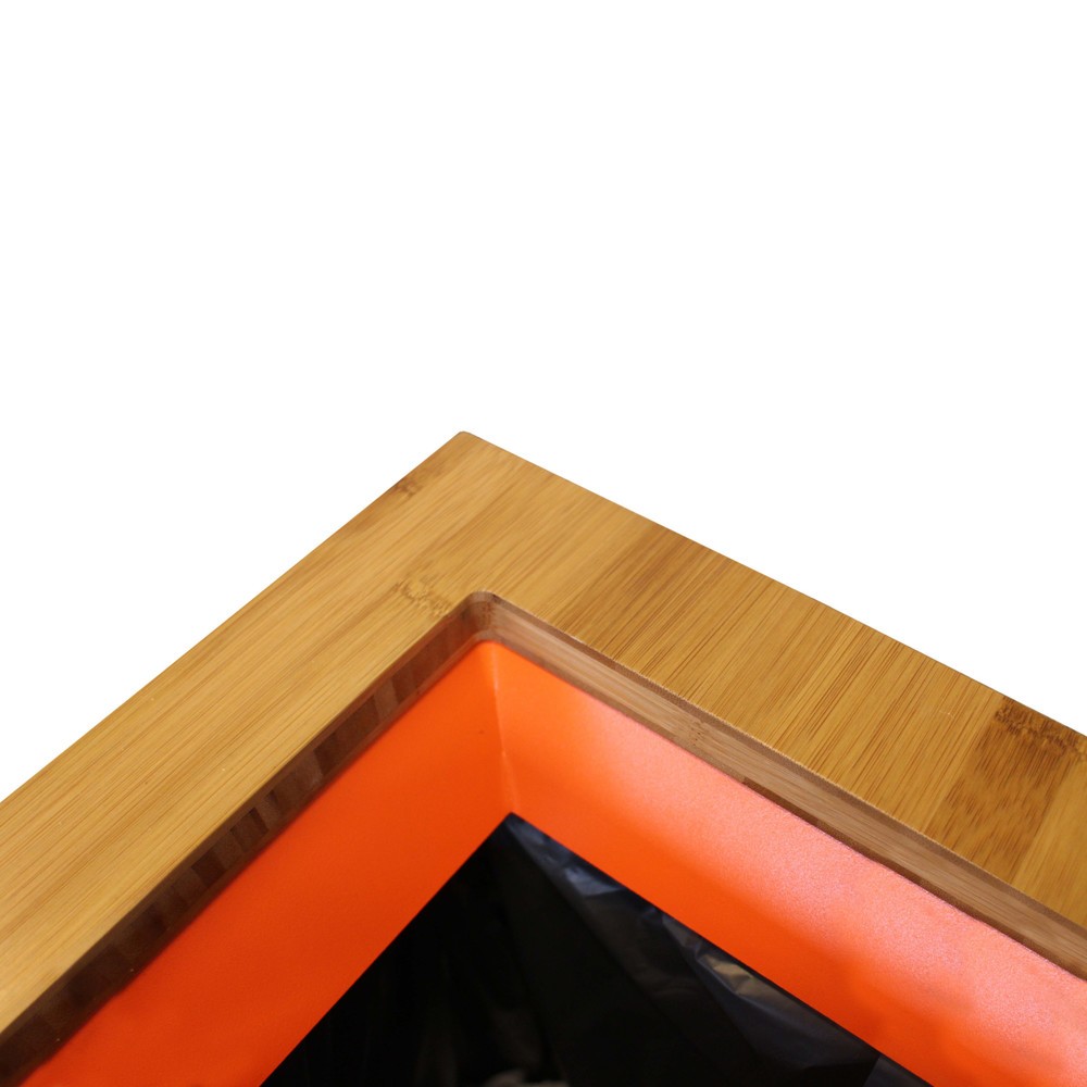 Productafbeelding nr. 2: Afvalbak LUNE Paxa Large, 65 liter, oranje