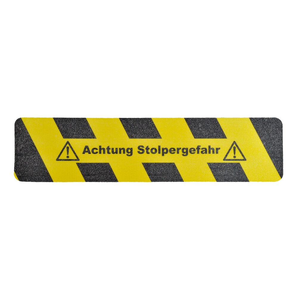m2-antisliplaag™ “Opgelet struikelgevaar”, lxb 610 x 150 mm Product afbeelding: m2-antisliplaag™ “Opgelet struikelgevaar”, lxb 610 x 150 mm
