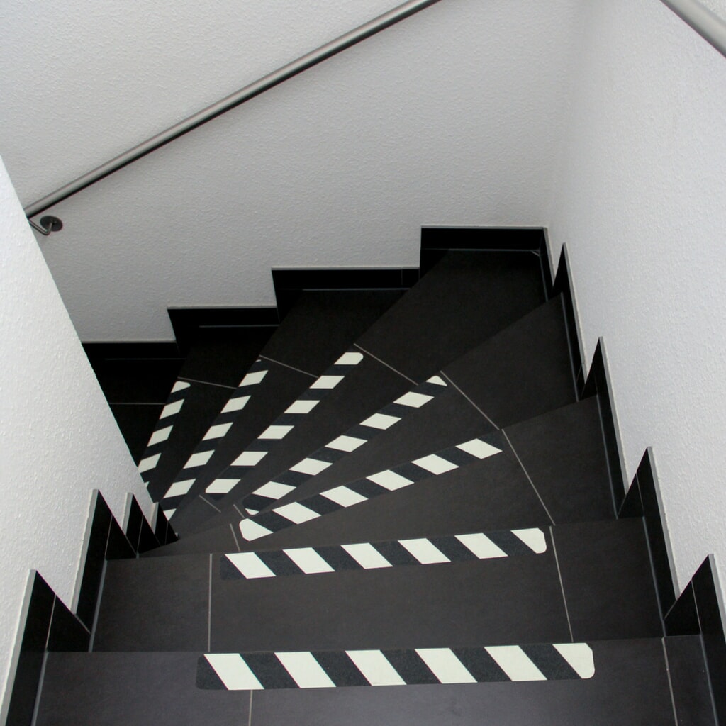 Productafbeelding nr. 2: m2-antisliplaag™ fluorescerend-zwart, rol, lxb 6 m x 25 mm