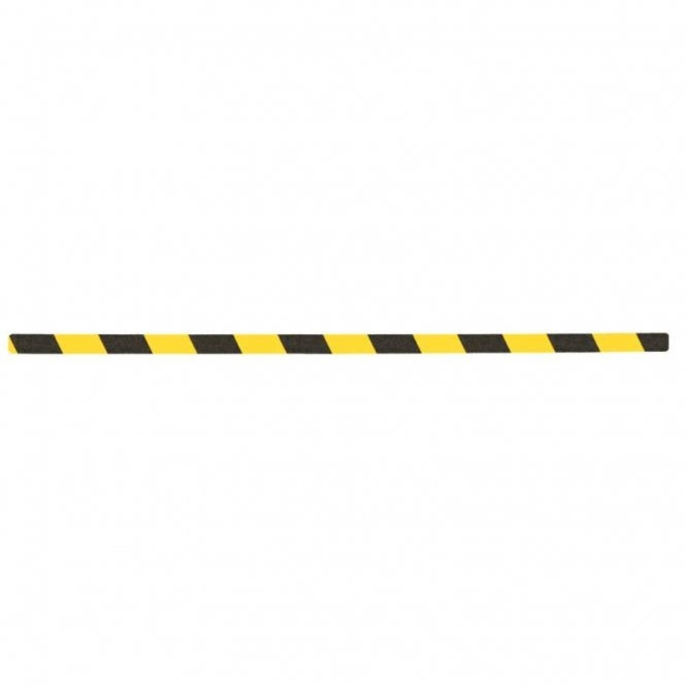 Product afbeelding: m2-antisliplaag™, vervormbaar, 50 stuks, lxb 800 x 25 mm, zwart-geel