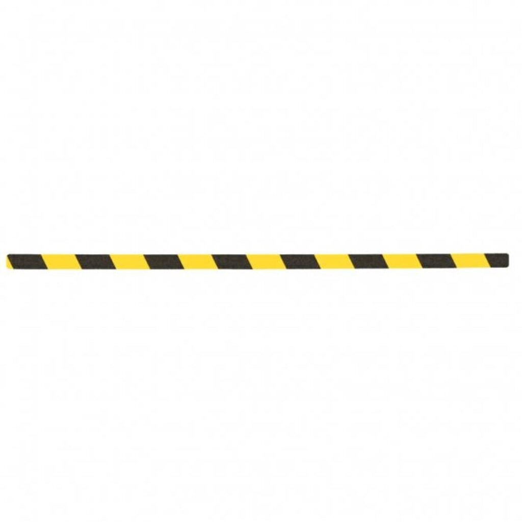 m2-antisliplaag™ waarschuwingsmarkering, 10 stuks, lxb 800 x 25 mm, geel-zwart Product afbeelding: m2-antisliplaag™ waarschuwingsmarkering, 10 stuks, lxb 800 x 25 mm, geel-zwart