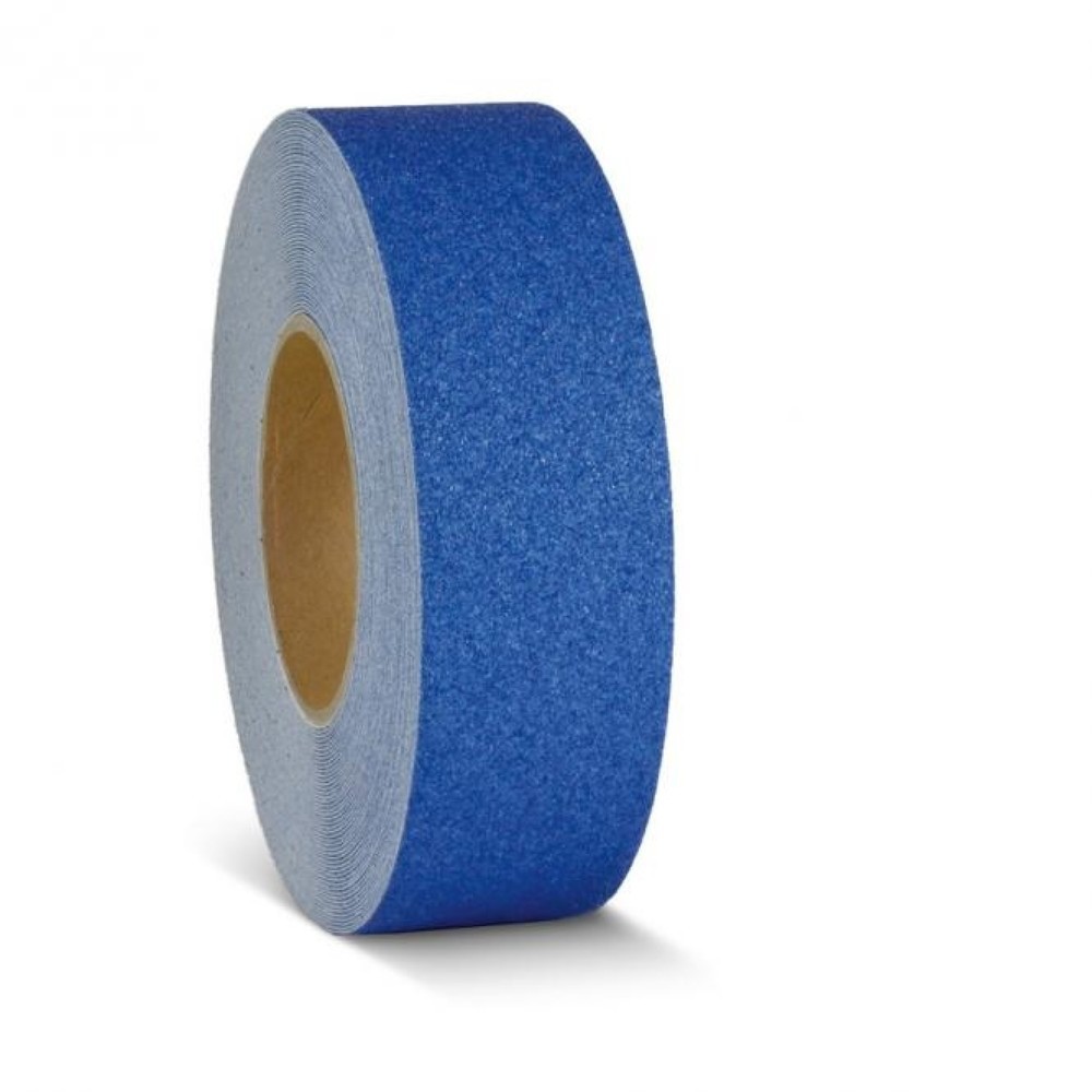 Productafbeelding nr. 1: m2-antisliplaag™ waarschuwingsmarkering, rol, breedte 50 mm, blauw