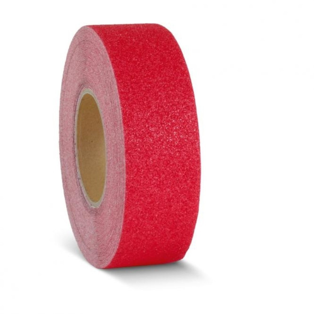 Productafbeelding nr. 1: m2-antisliplaag™ waarschuwingsmarkering, rol, breedte 50 mm, rood
