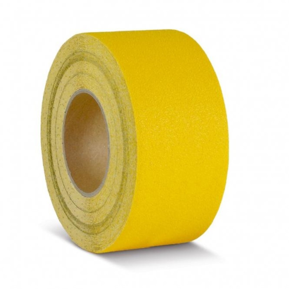 Productafbeelding nr. 1: m2-antisliplaag™ waarschuwingsmarkering, rol, breedte 75 mm, geel