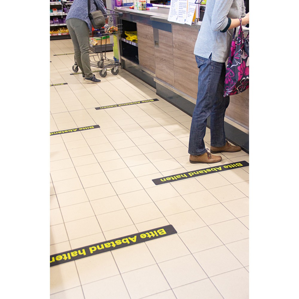 Productafbeelding nr. 3: Gelieve afstand te houden, lxb 100 x 800 mm