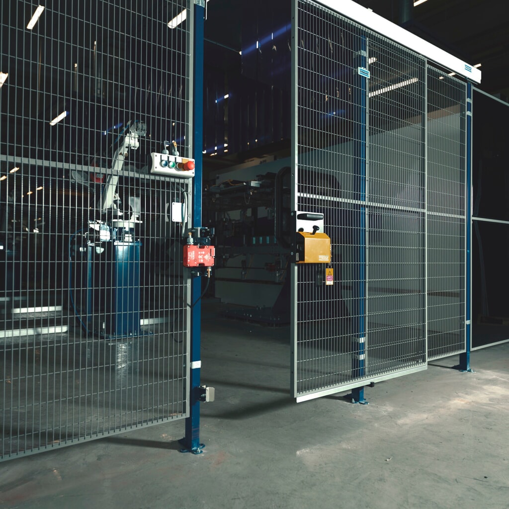 Productafbeelding nr. 3: Machinebeschermrooster TROAX® Standard, hxb 2.050 x 300 mm