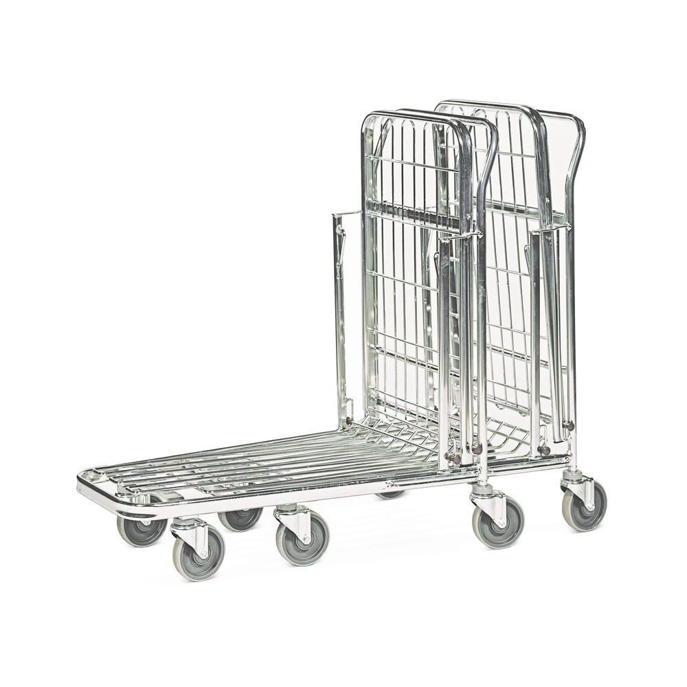 Productafbeelding nr. 2: Magazijn- en transportwagen, inklapbaar legbord, laadvlak bxd 435 x 770 mm
