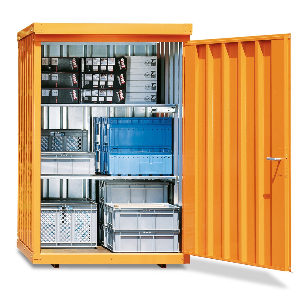 Magazijnbak, hxbxd 2.195 x 1.420 x 1.490 mm, zonder bodem Product afbeelding: Magazijnbak, hxbxd 2.195 x 1.420 x 1.490 mm, zonder bodem