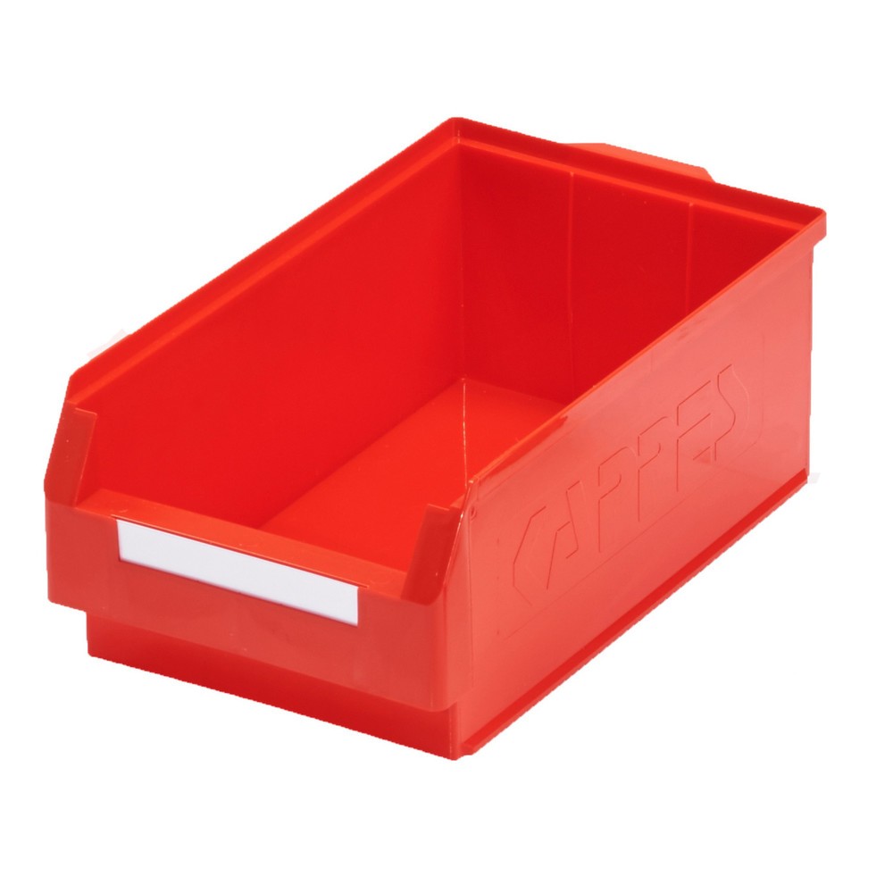 Product afbeelding: Magazijnbakken RasterPlan, hxbxd 200 x 300 x 500 mm, rood