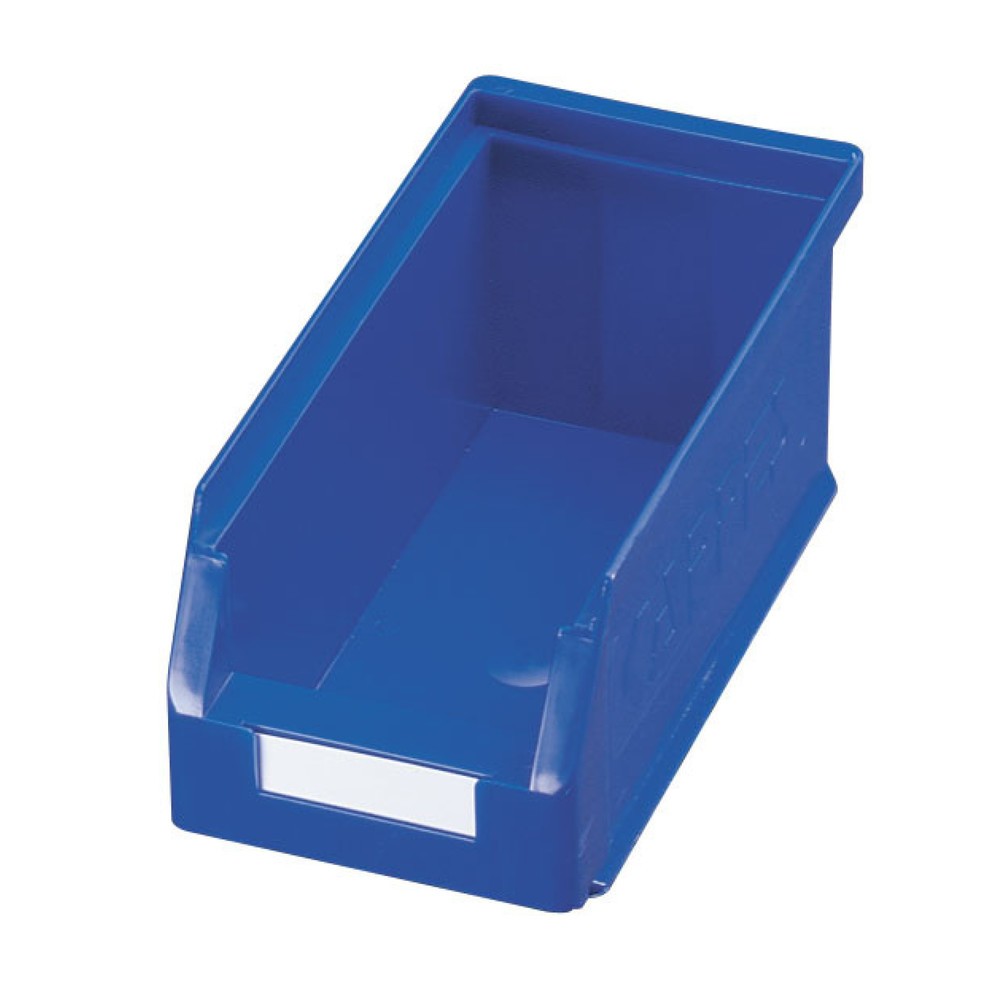 Product afbeelding: Magazijnbakken RasterPlan, hxbxd 130 x 140 x 290 mm, blauw