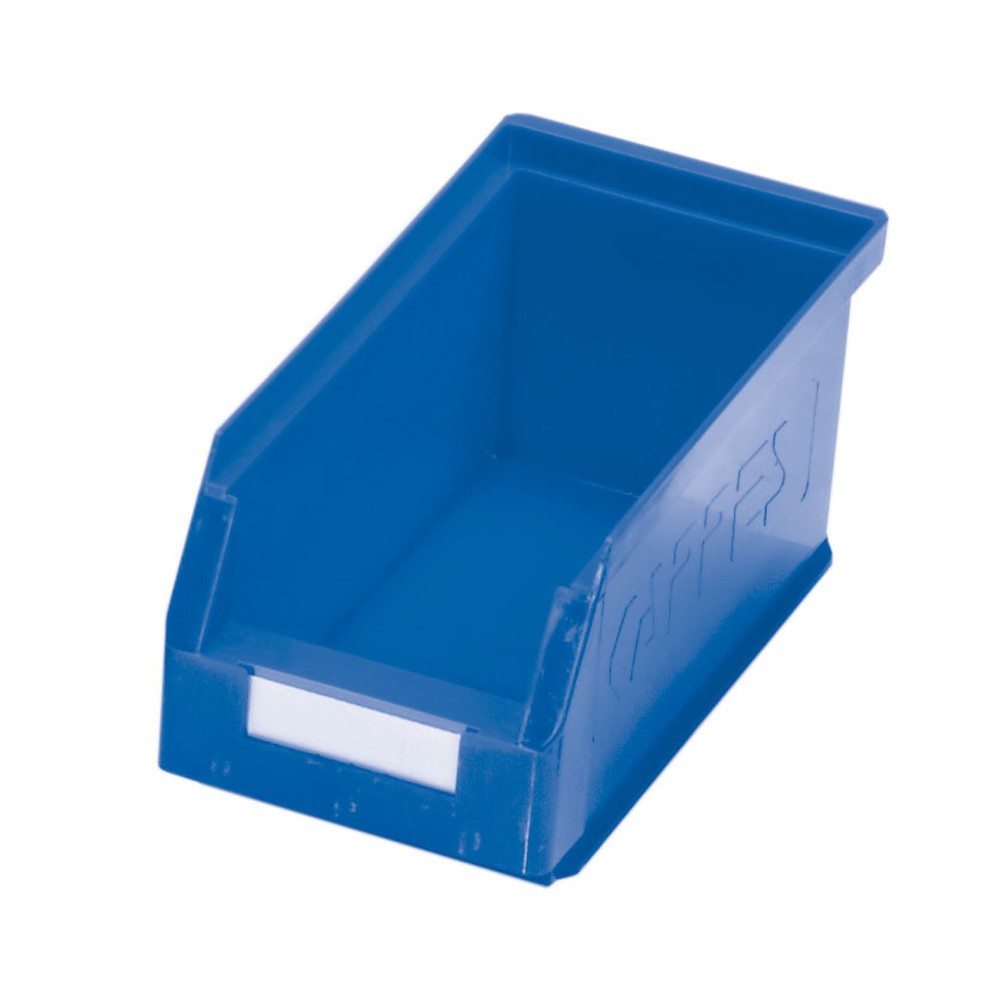 Product afbeelding: Magazijnbakken RasterPlan, hxbxd 130 x 140 x 230 mm, blauw