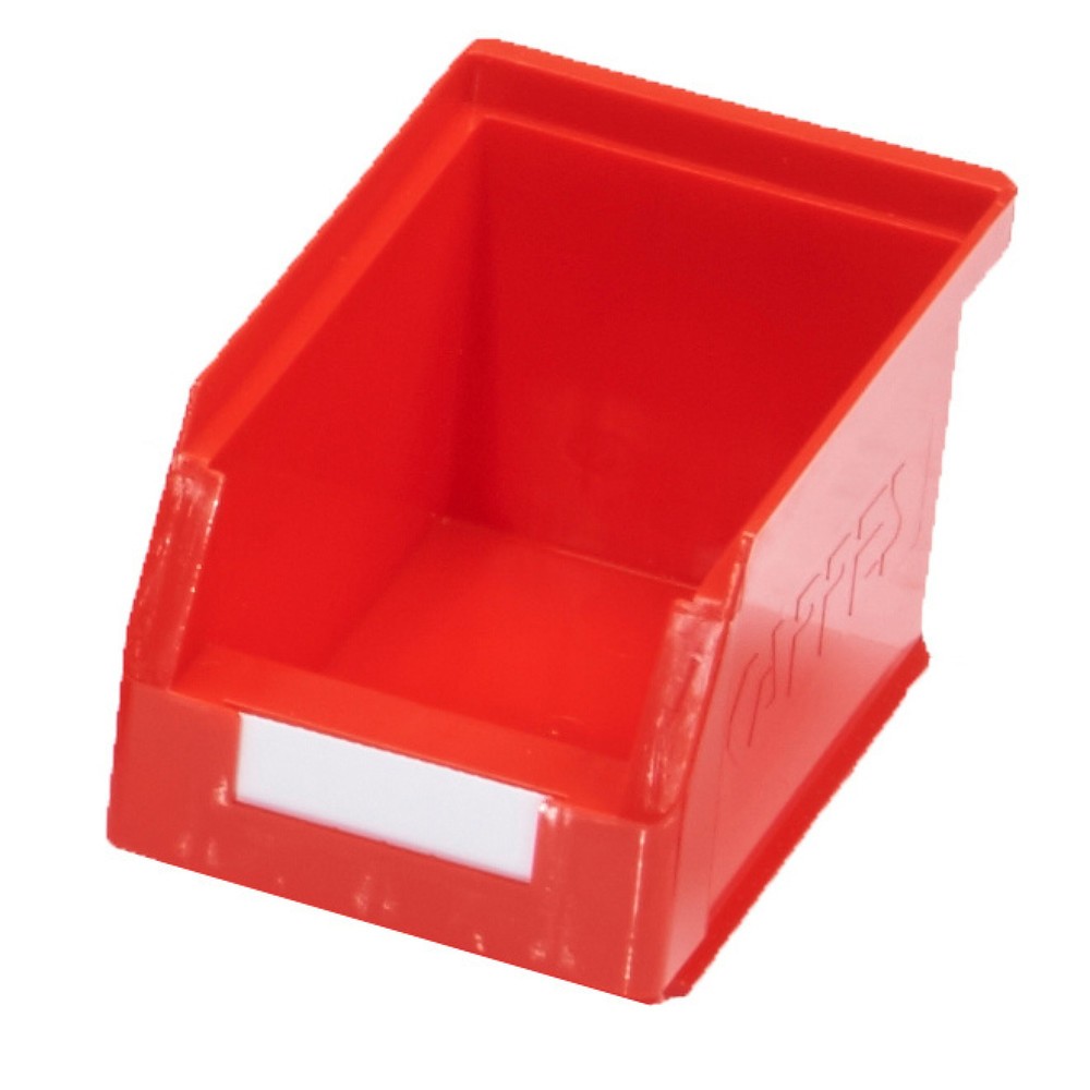Product afbeelding: Magazijnbakken RasterPlan, hxbxd 130 x 140 x 230 mm, rood