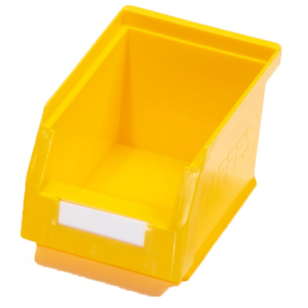 Product afbeelding: Magazijnbakken RasterPlan, hxbxd 130 x 140 x 230 mm, geel