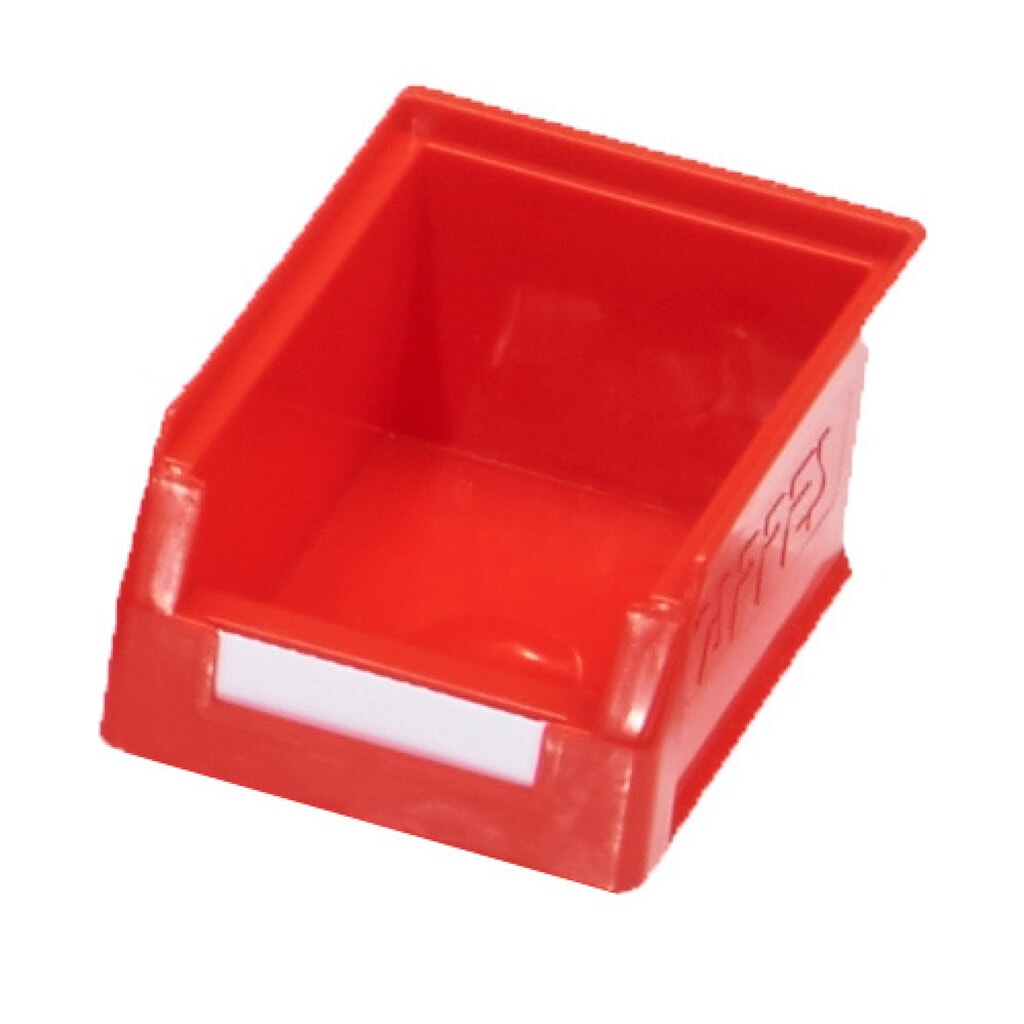 Kool RasterPlan® bak, hxbxd 75 x 105 x 160 mm, rood Product afbeelding: Kool RasterPlan® bak, hxbxd 75 x 105 x 160 mm, rood