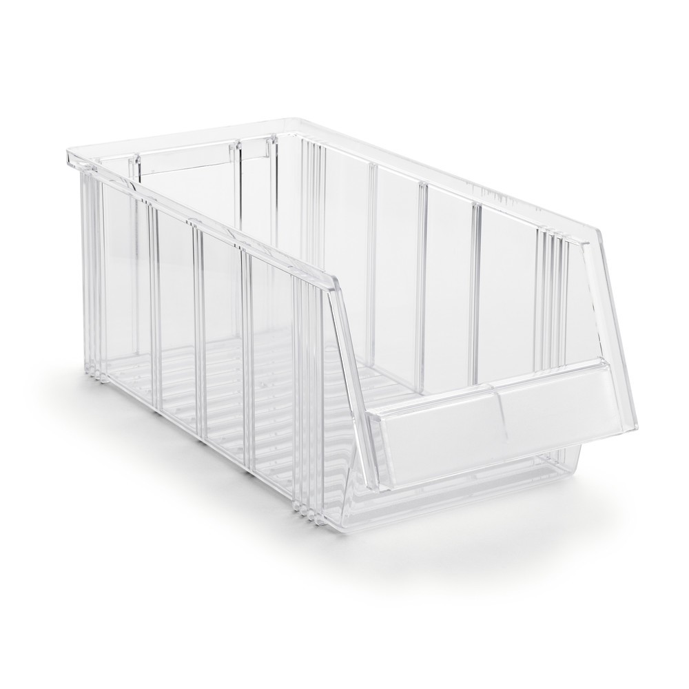 Product afbeelding: Magazijnbakken, transparant, hxbxd 156 x 186 x 400 mm