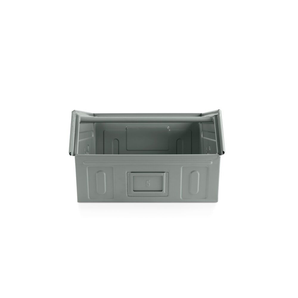 Productafbeelding nr. 3: Magazijnbak van plaatstaal, hxbxd 300 x 450 x 700 mm, pelsgrijs