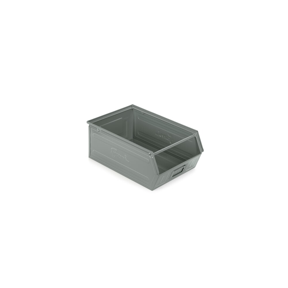 Productafbeelding nr. 1: Magazijnbak van plaatstaal, hxbxd 200 x 300 x 500 mm, pelsgrijs