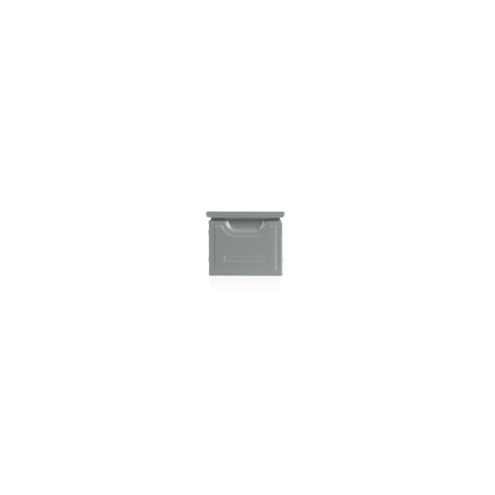 Productafbeelding nr. 2: Magazijnbak van plaatstaal, hxbxd 130 x 140 x 230 mm, pelsgrijs