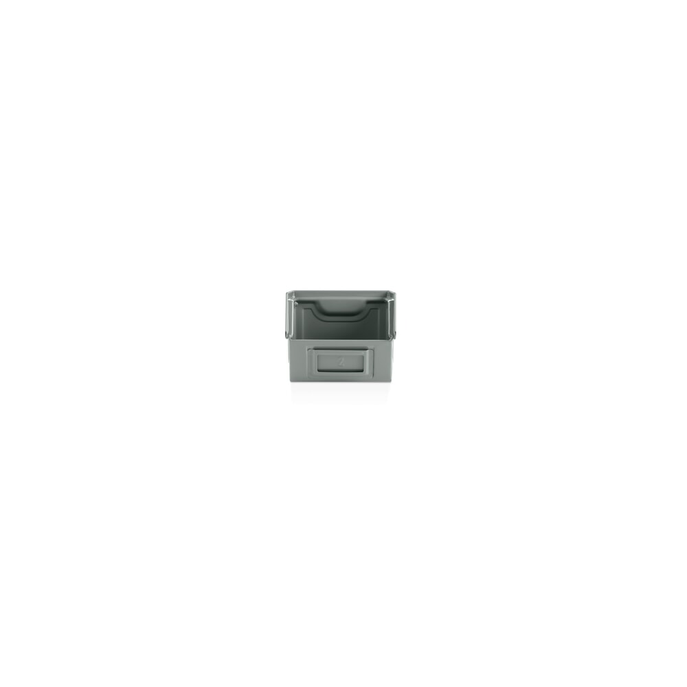 Productafbeelding nr. 3: Magazijnbak van plaatstaal, hxbxd 130 x 140 x 230 mm, pelsgrijs