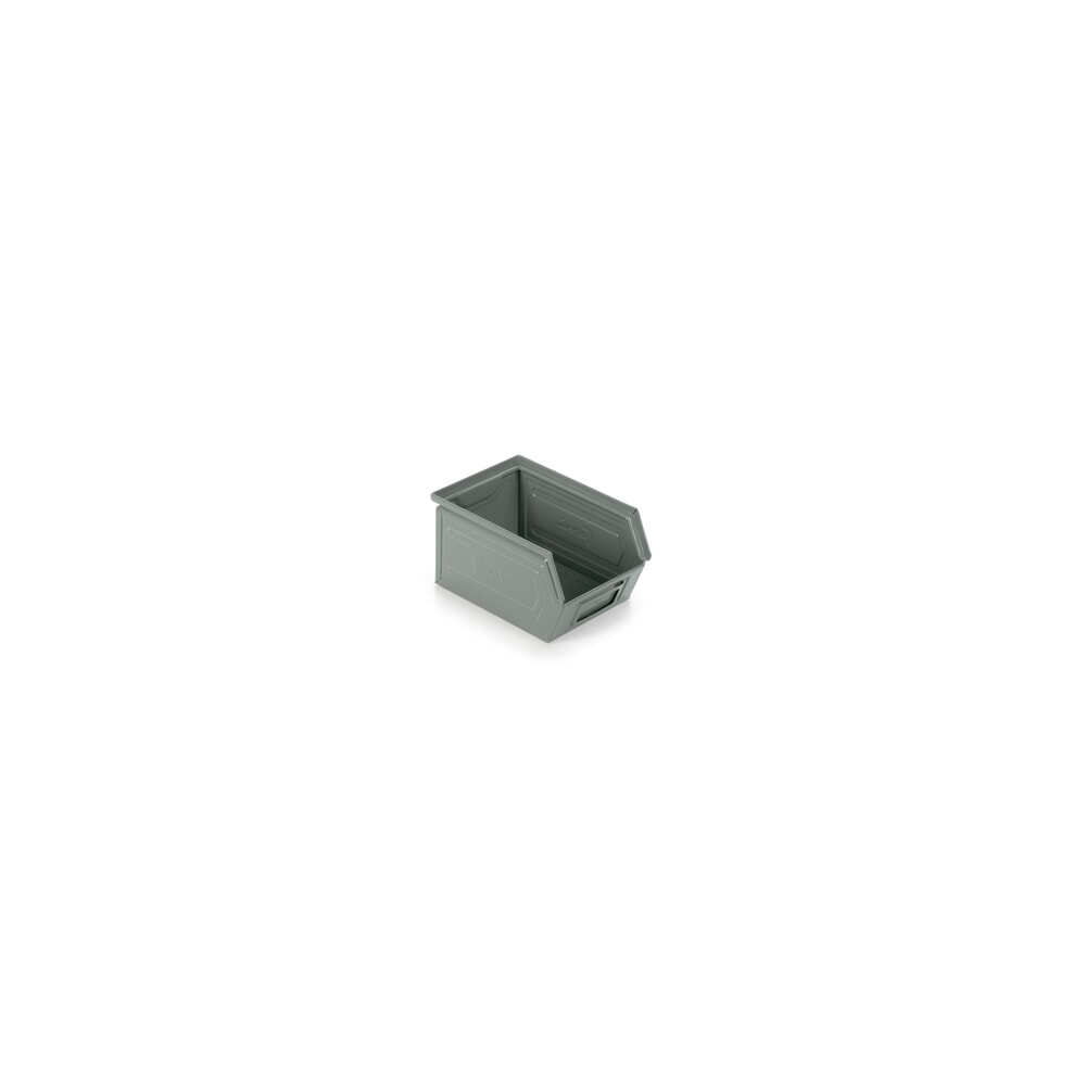 Productafbeelding nr. 1: Magazijnbak van plaatstaal, hxbxd 130 x 140 x 230 mm, pelsgrijs