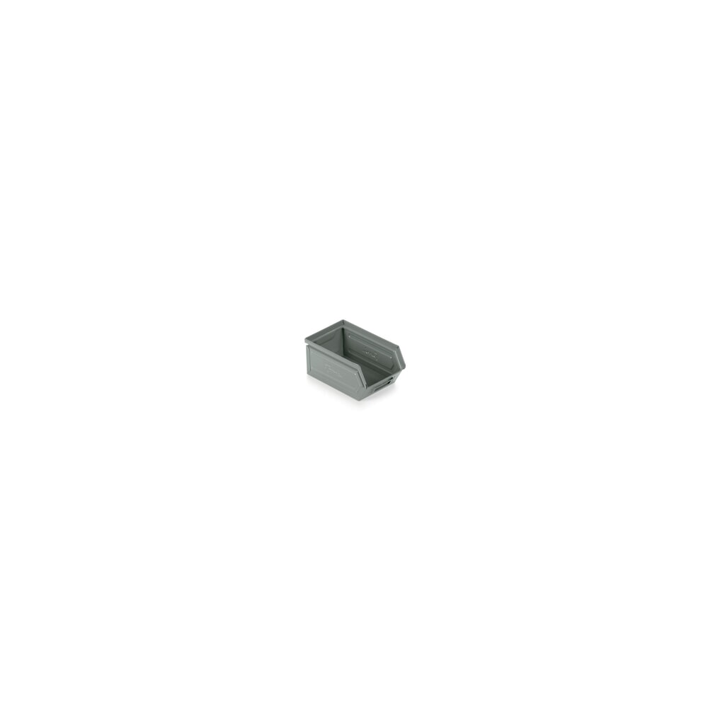 Product afbeelding: Magazijnbak van plaatstaal, hxbxd 95 x 75 x 160 mm, pelsgrijs