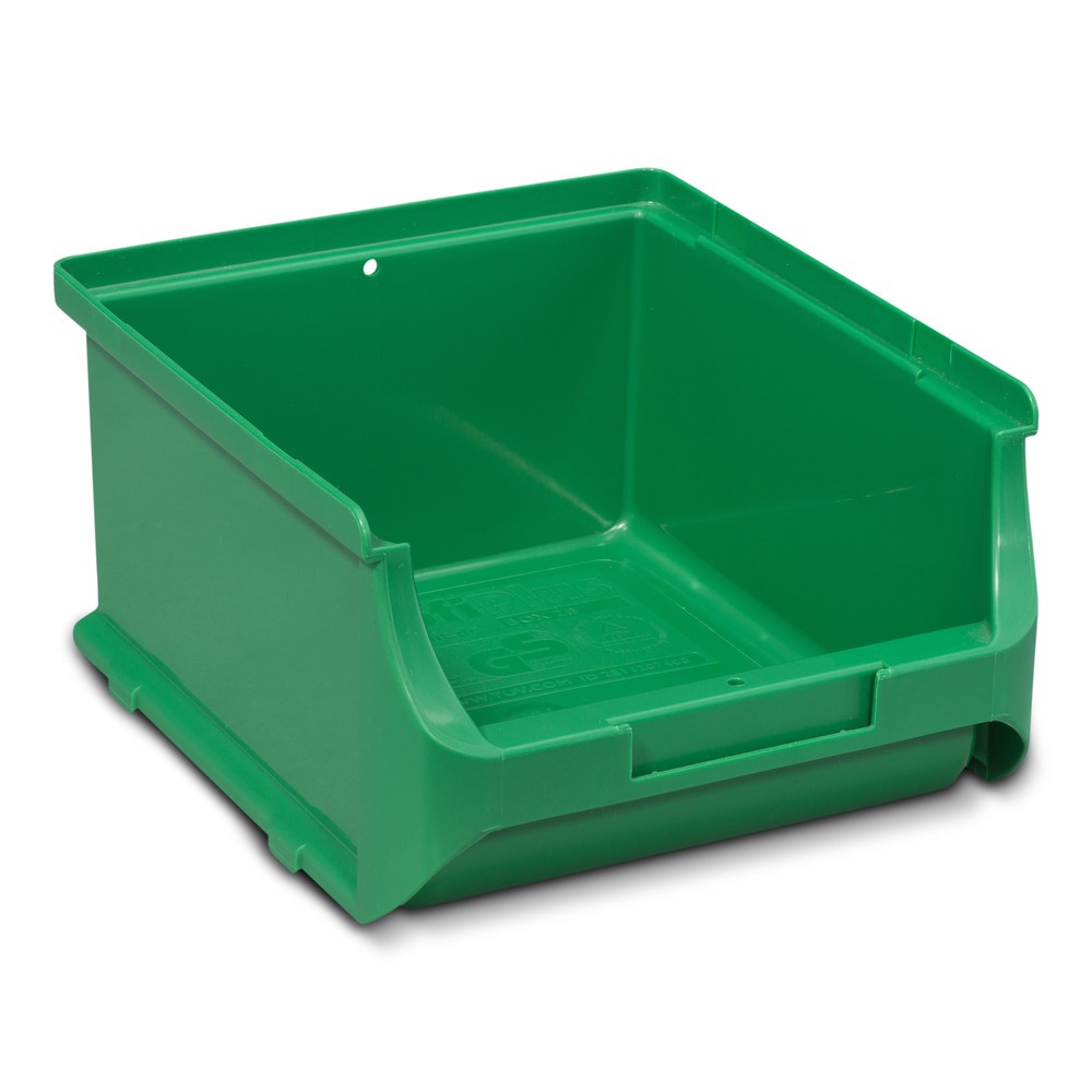 Product afbeelding: Magazijnbakken, hxbxd 82 x 137 x 160 mm, groen