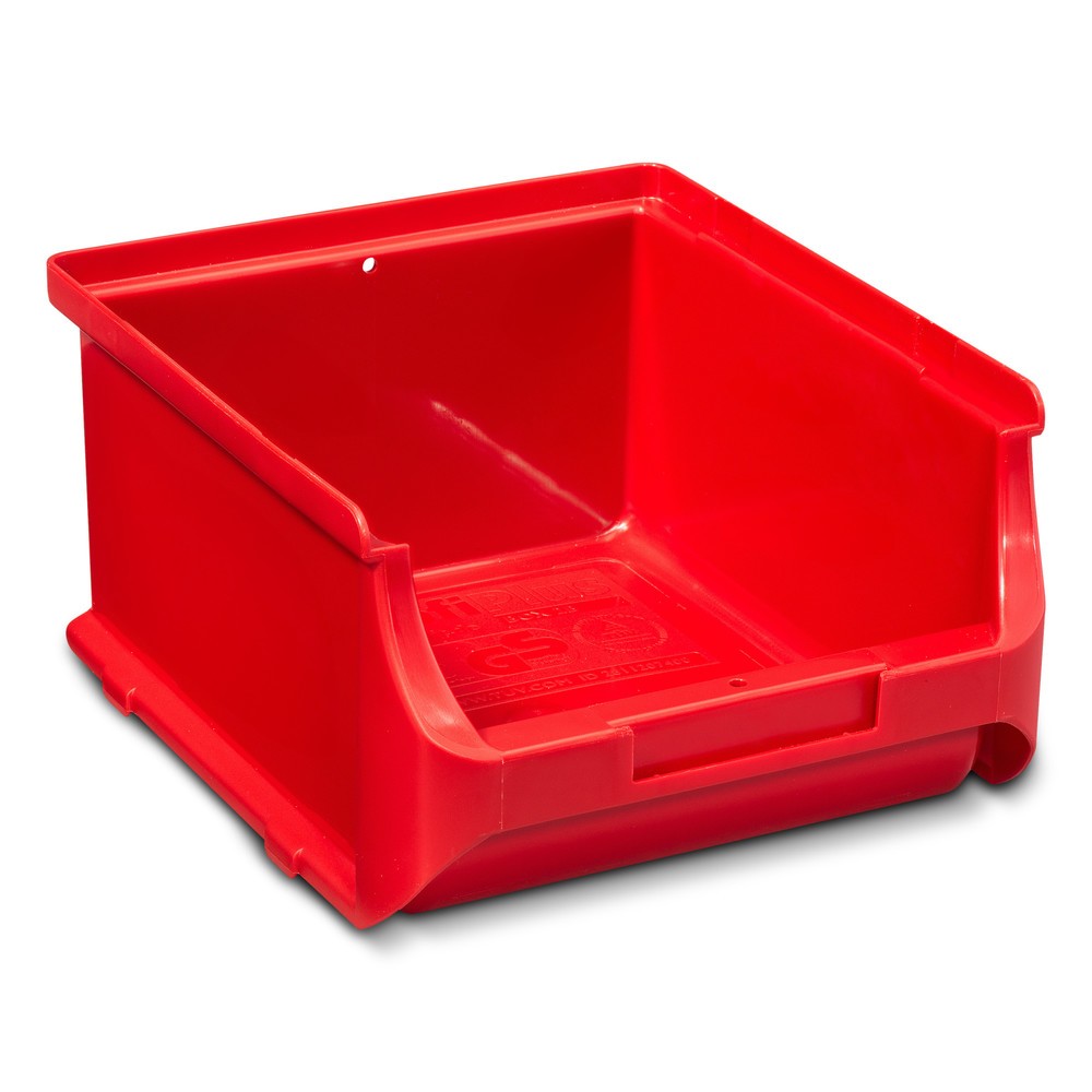 Product afbeelding: Magazijnbakken, hxbxd 82 x 137 x 160 mm, rood