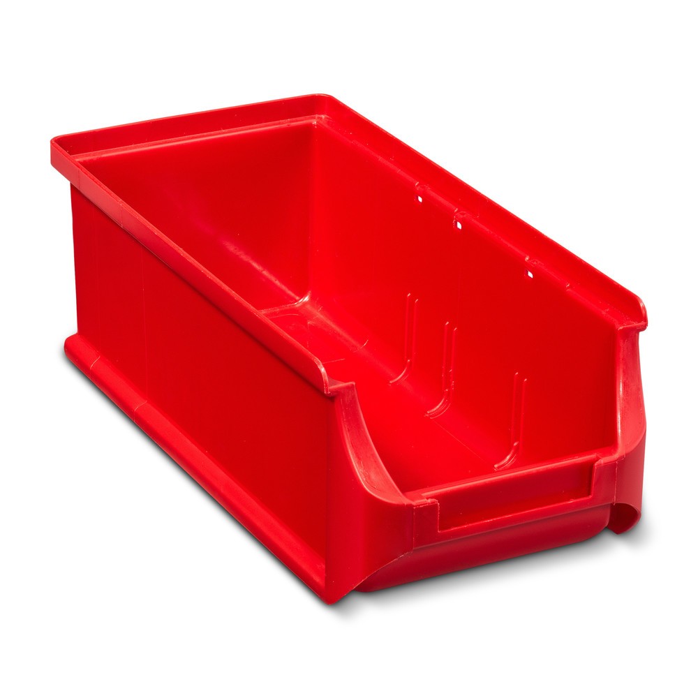 Product afbeelding: Magazijnbakken, hxbxd 75 x 102 x 215 mm, rood