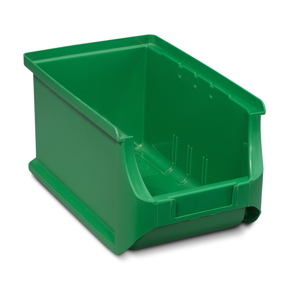 Product afbeelding: Magazijnbakken, hxbxd 125 x 150 x 235 mm, groen