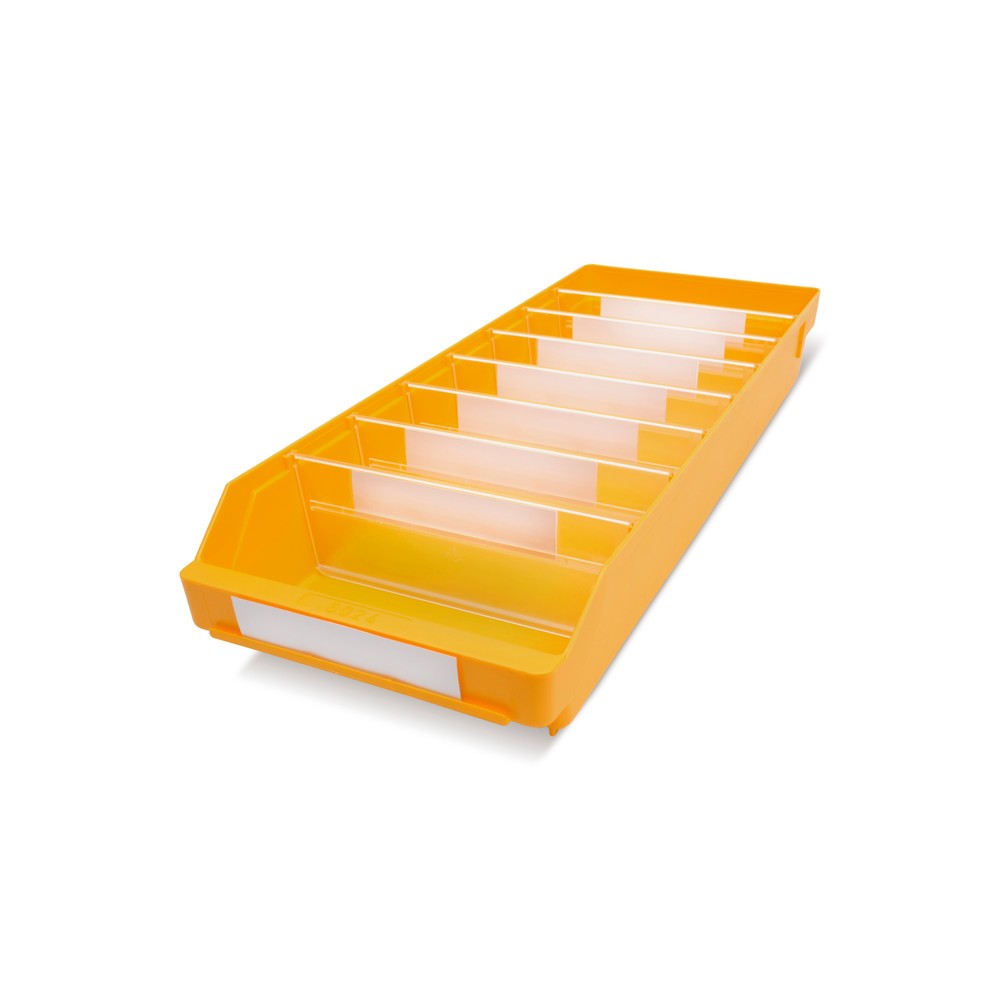 Productafbeelding nr. 1: Magazijnbakken met inkijkopening, bxd 240 x 600 mm, geel