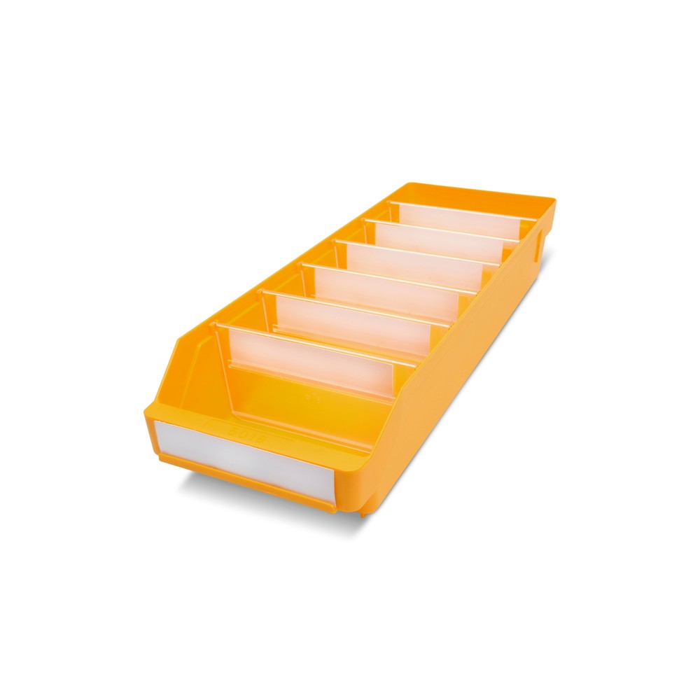 Productafbeelding nr. 1: Magazijnbakken met inkijkopening, bxd 180 x 500 mm, geel
