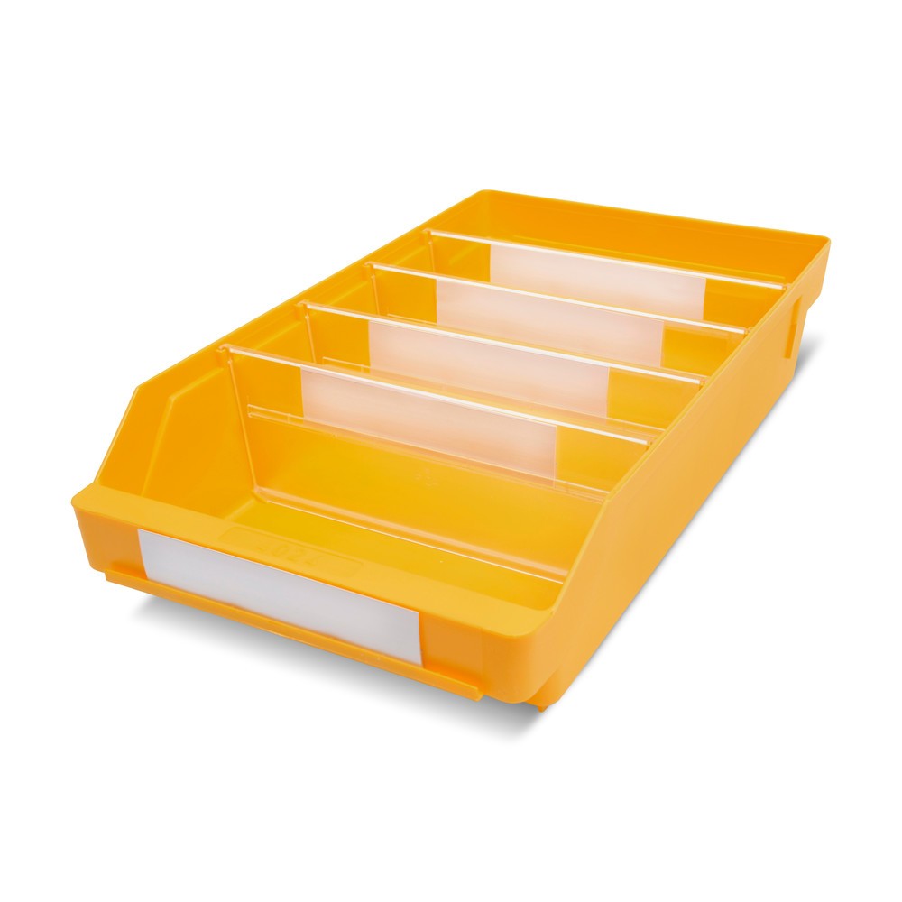 Productafbeelding nr. 1: Magazijnbakken met inkijkopening, bxd 240 x 400 mm, geel