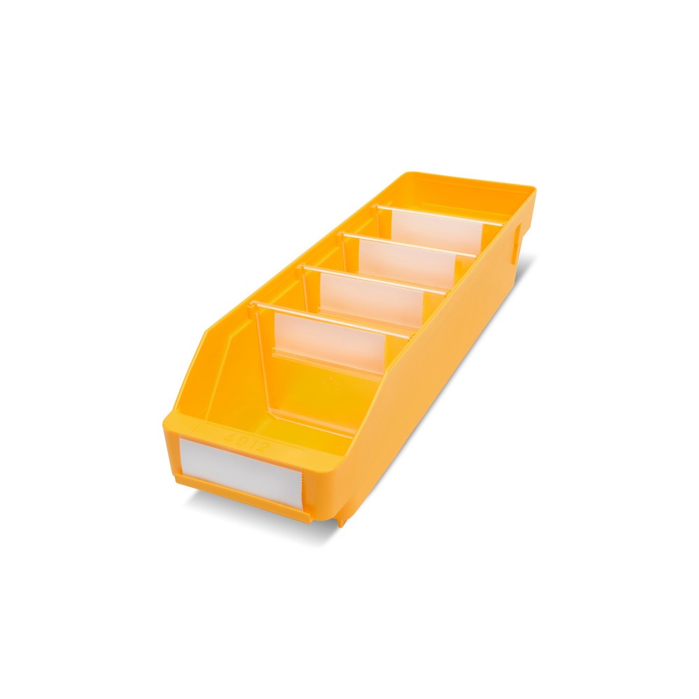 Productafbeelding nr. 1: Magazijnbakken met inkijkopening, bxd 120 x 400 mm, geel