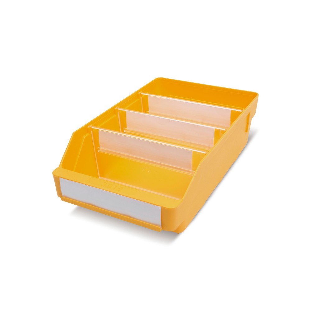 Productafbeelding nr. 1: Magazijnbakken met inkijkopening, bxd 180 x 300 mm, geel