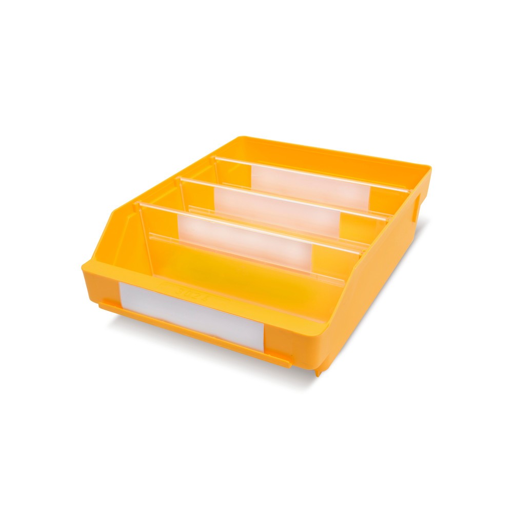Productafbeelding nr. 1: Magazijnbakken met inkijkopening, bxd 240 x 300 mm, geel