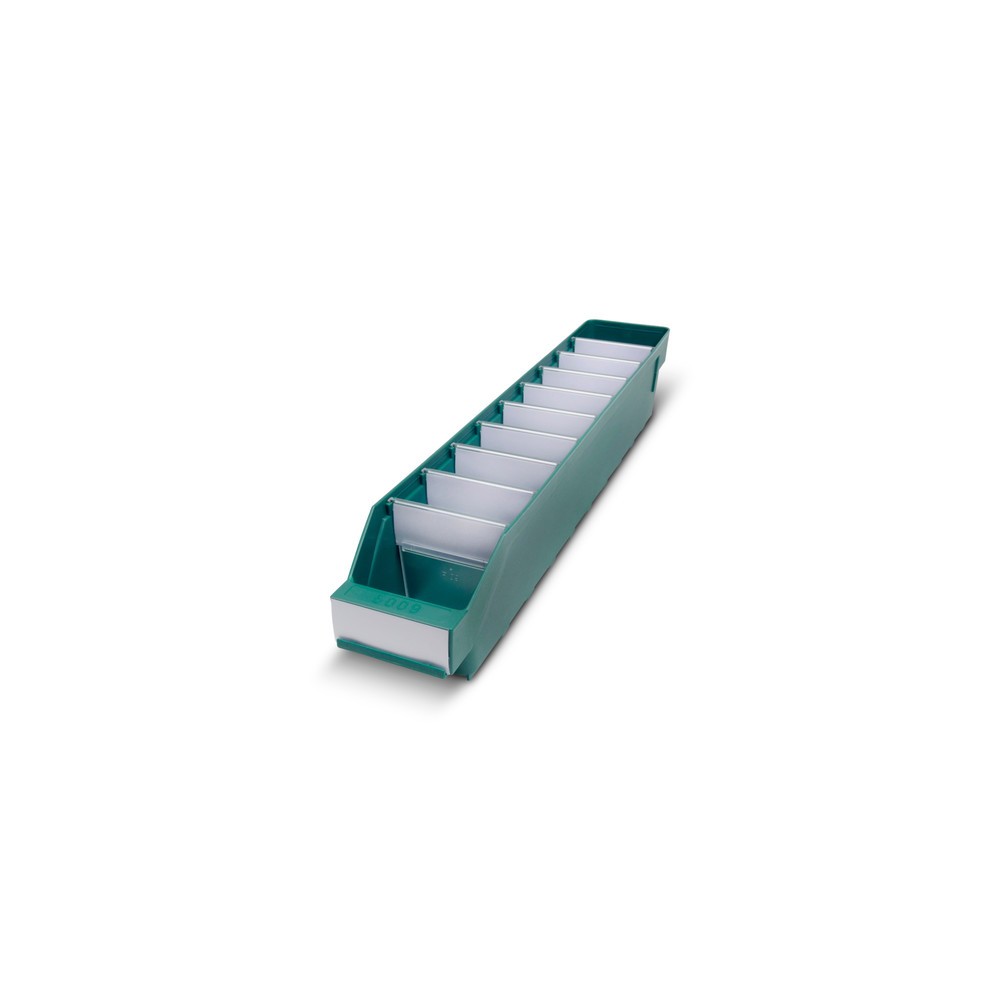 Productafbeelding nr. 1: Magazijnbakken met inkijkopening, bxd 90 x 500 mm, groen