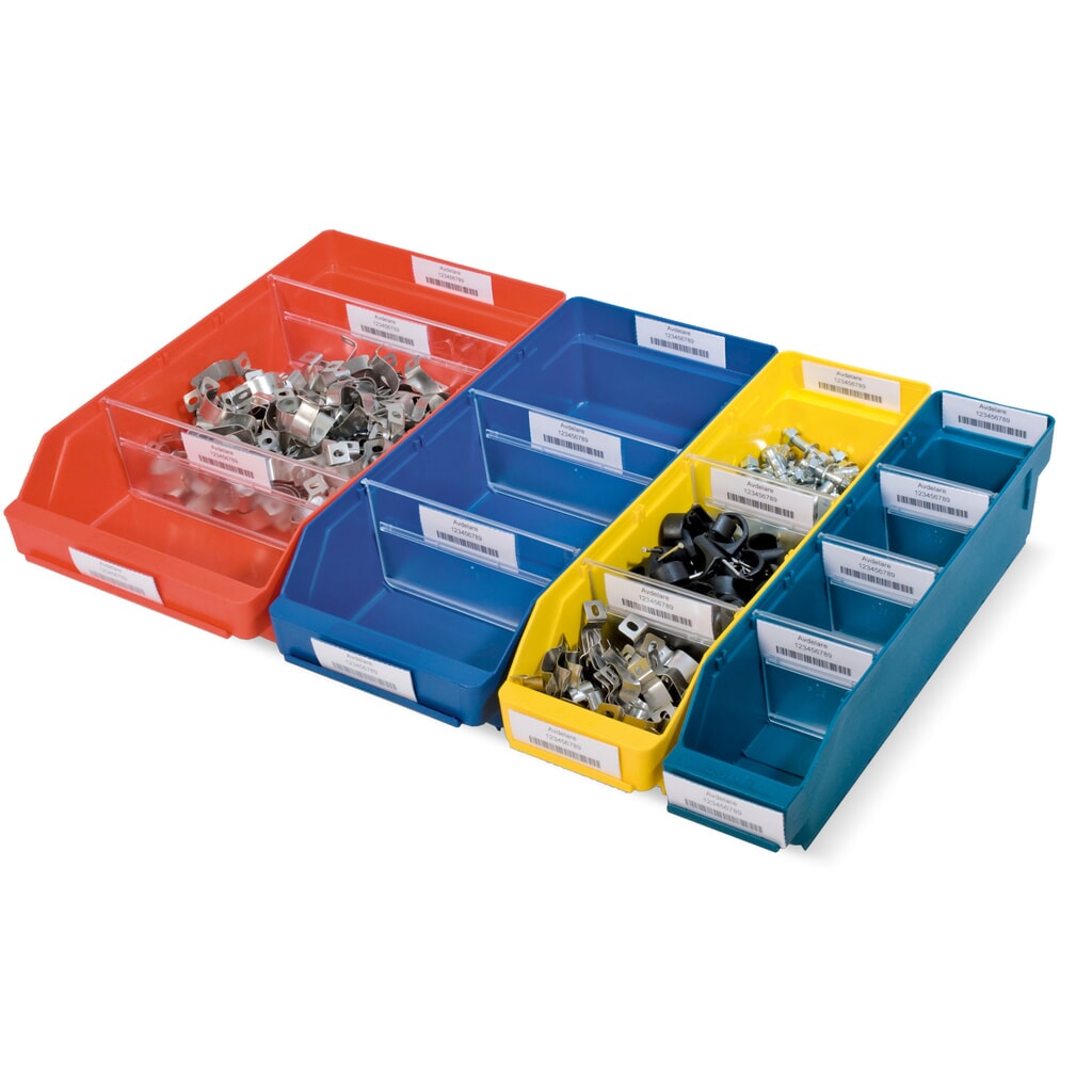Productafbeelding nr. 2: Magazijnbakken met inkijkopening, bxd 120 x 500 mm, blauw