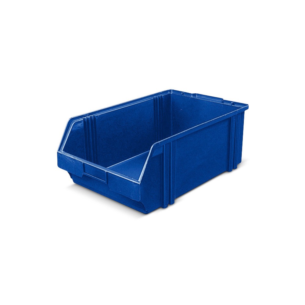 Product afbeelding: Magazijnbakken van polystyrol, hxbxd 180 x 300 x 500 mm, blauw