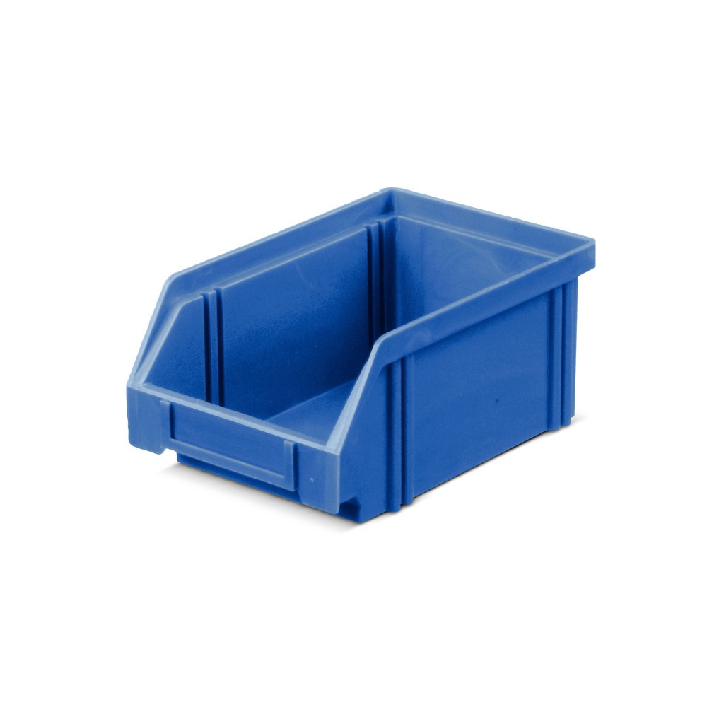 Product afbeelding: Magazijnbakken van polystyrol, hxbxd 75 x 105 x 160 mm, blauw