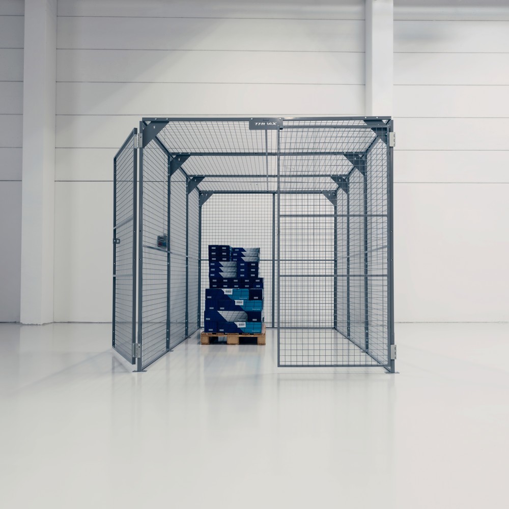 Productafbeelding nr. 2: Magazijnbox TROAX®, gelakt, hxbxl 2.200 x 2.200 x 6.000 mm