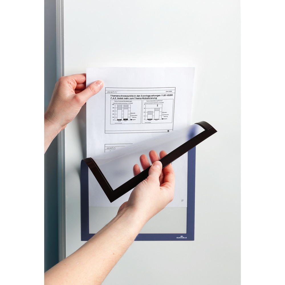 Productafbeelding nr. 3: Magnetisch frame DURABLE DURAFRAME®, DIN A4, donkerblauw