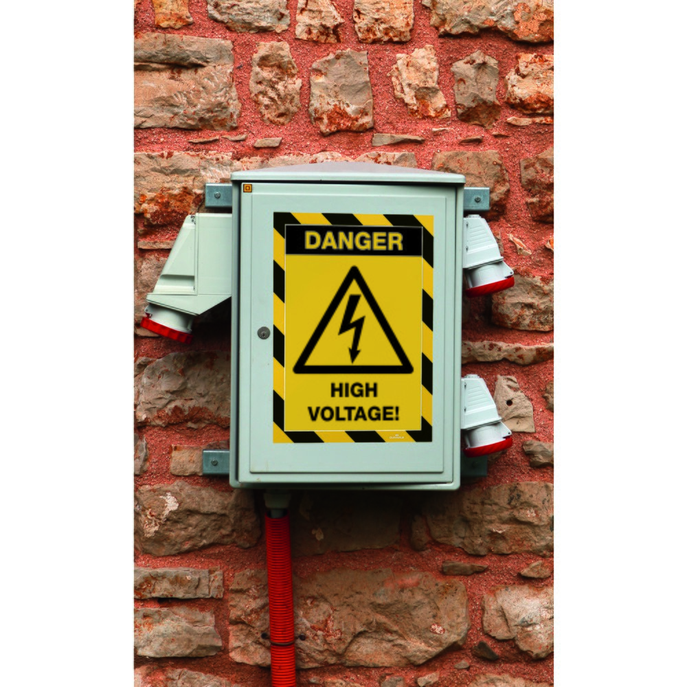 Productafbeelding nr. 6: Magnetisch frame DURABLE DURAFRAME® Security, DIN A4, geel/zwart