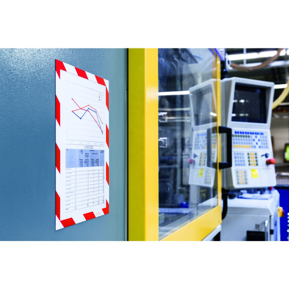 Productafbeelding nr. 6: Magnetisch frame DURABLE DURAFRAME® Security, DIN A4, rood/wit