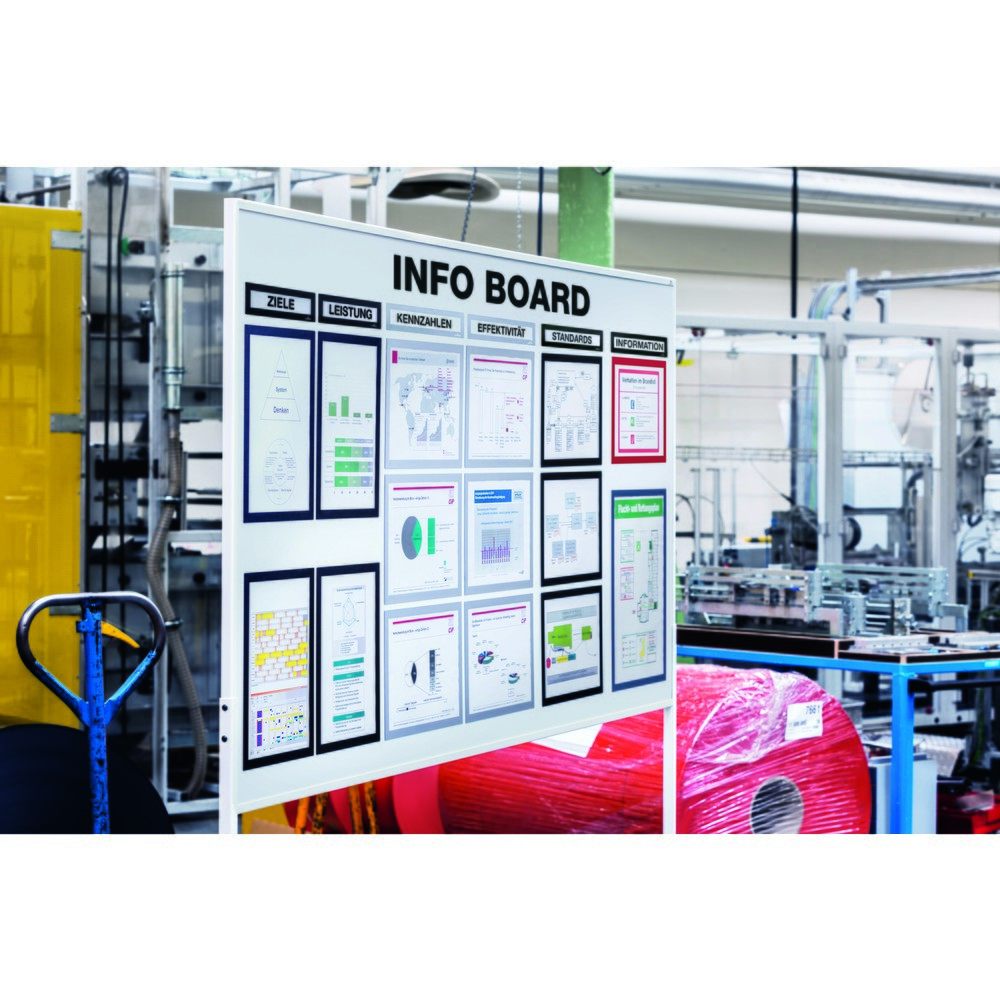 Productafbeelding nr. 4: Magnetisch frame DURABLE DURAFRAME® Top, DIN A4, metallisch zilver