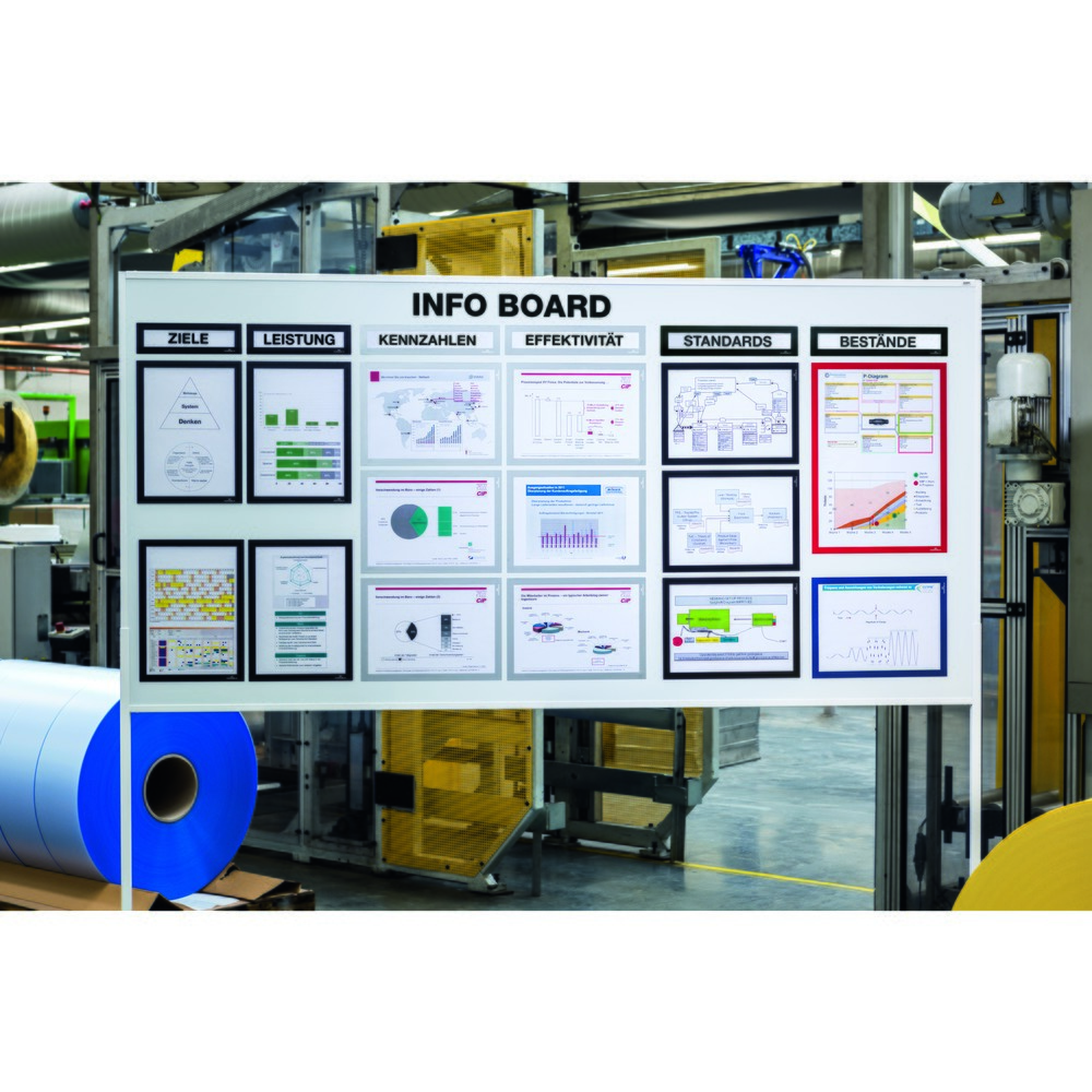 Productafbeelding nr. 5: Magnetisch frame DURABLE DURAFRAME® Top, DIN A4, metallisch zilver