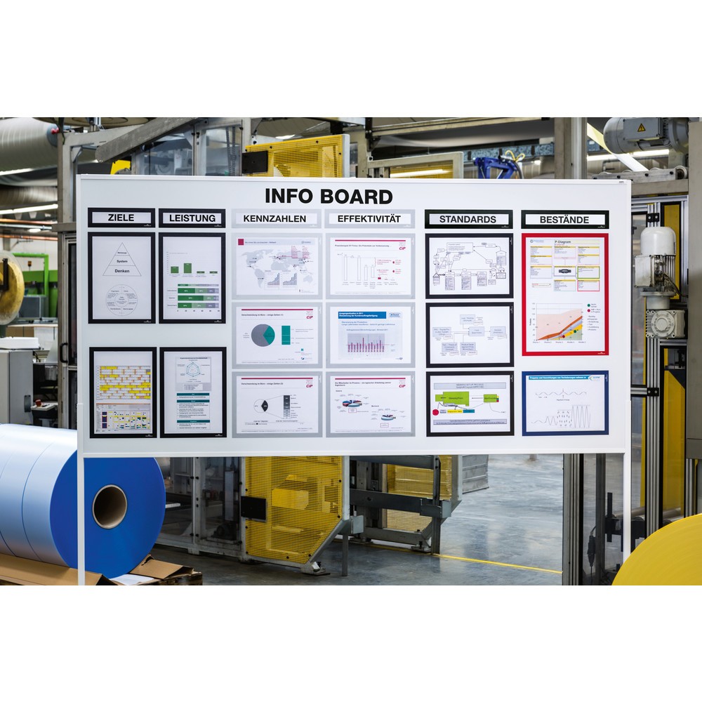 Productafbeelding nr. 4: Magnetisch frame DURABLE DURAFRAME® Top, DIN A3, metallisch zilver