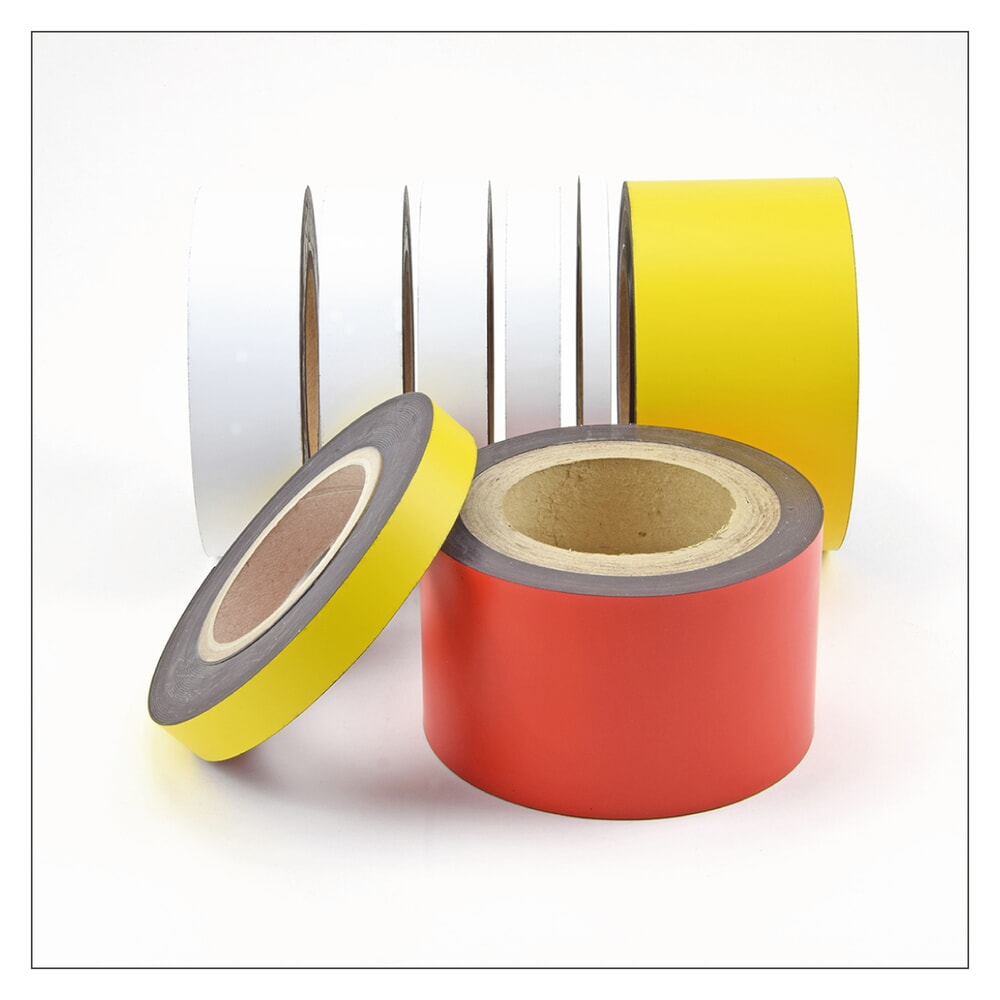 Productafbeelding nr. 2: Magnetische beschrijfbare tape, rol, breedte 30 mm, rood