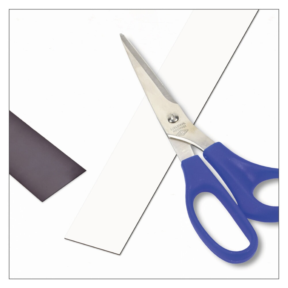 Product afbeelding: Magnetische beschrijfbare tape, rol, breedte 30 mm, wit