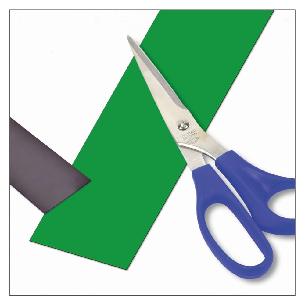 Productafbeelding nr. 1: Magnetische te beschrijven labels, rol, hoogte 50 mm, groen