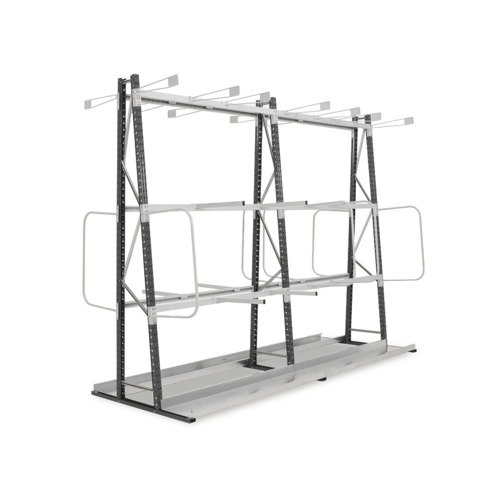 Productafbeelding nr. 5: ManOrga Verticale stelling, dubbelzijdig, AF, H x B x D 2.500 x 1.500 x 680 mm
